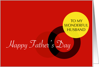 Happy Father’s Day - Husband card