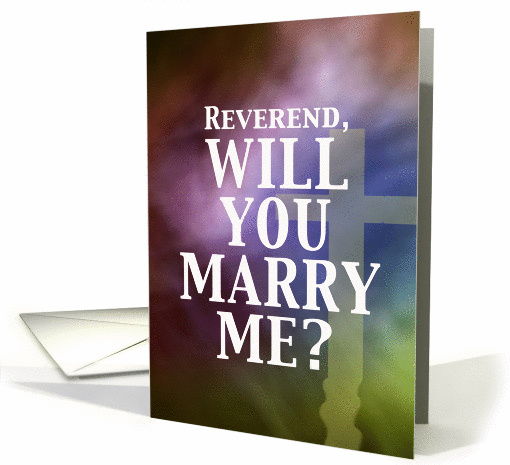 Marry Me - Reverend card (345183)