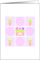 Flowers card