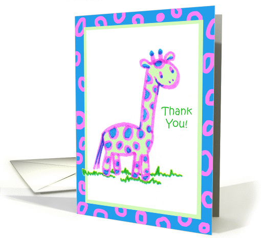 Giraffe card (254305)