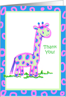 Giraffe card