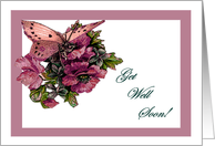 Butterfly Fairy Get Well Card