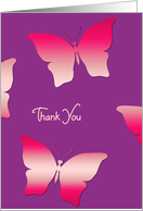 Thank you to my Teacher, butterflies card