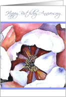 magnolia happy birthday anniversary card