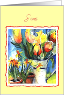 scusi tulips card