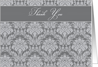 Thank you for your thoughts and prayers, elegant vintage floral card