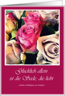 Herzlichen Glckwunsch zur Hochzeit, German, Congratulations Wedding card