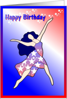 Happy Birthday 4th of July card