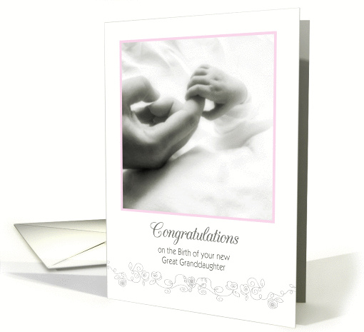 congratulations on the birth of your great granddaughter,... (483715)