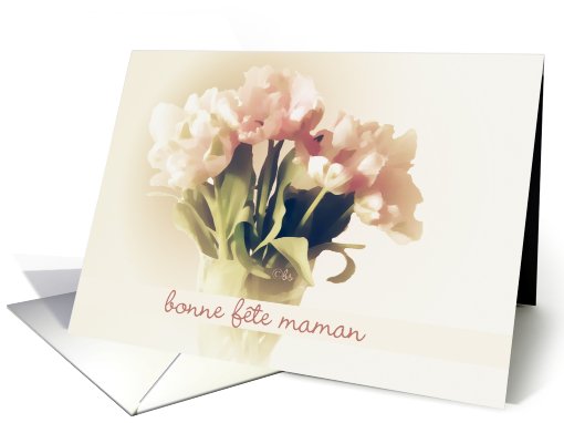bonne fte maman french happy mother's day soft pale... (603546)
