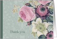 Thank you Caregiver for your Care and Support, flowers card