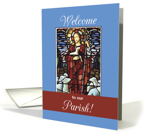 Welcome To Our Parish Good Shepherd card (1161222)