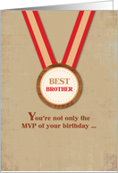 Brother Birthday MVP Sports card