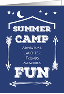 Camp Fun Navy Blue...