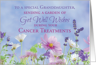 Granddaughter Get Well During Cancer Treatments Garden Wildflowers card