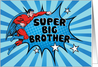 Superhero Becoming a Big Brother card