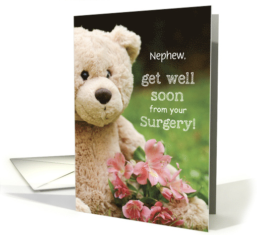 Custom Relationship Surgery Recovery Teddy Bear and... (1484688)