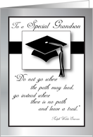 Grandson Graduation Hat Tassel card