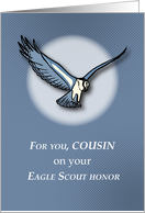 Cousin Eagle Scout Honor card