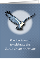 Invitation Eagle Scout Court of Honor card