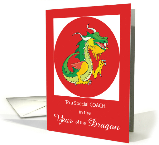 Coach Chinese New Year of the Dragon on Red card (891481)
