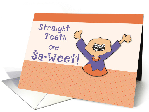 Getting Braces Off Congratulations! card (948201)