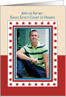 Photo Invitation Eagle Scout Court of Honor Award Ceremony card