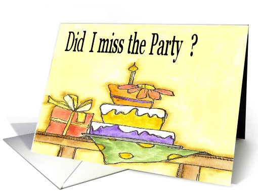 Did I miss the Party  card (169036)