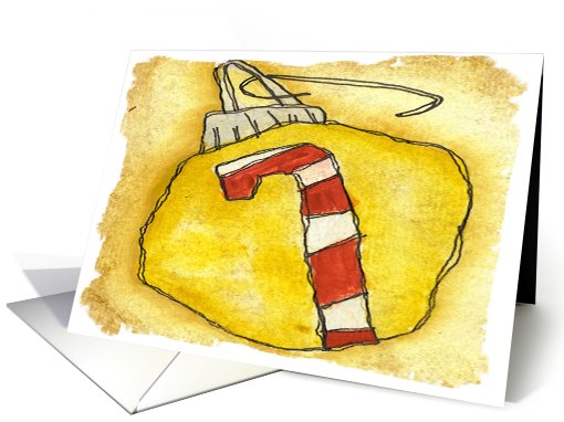 Candy Cane Christmas card (732495)