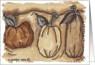 Greeting Card, Thanksgiving, Pumpkin, Card