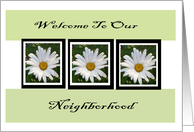 welcome to our neighborhood card