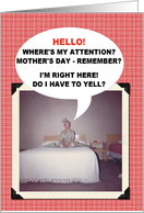 Customize Funny Mother’s Day - Insert MOM! card
