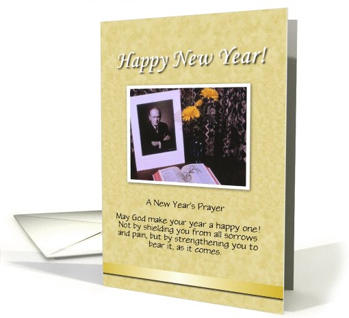 Custom religious New Years - Photo card (1030171)