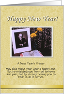 Custom religious New Years - Photo Card