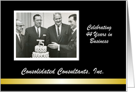 Custom Business Anniversary - Photo Card
