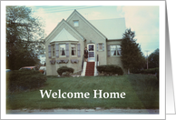Welcome Home - Red Carpet card