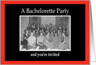 Bachelorette Party Girls card
