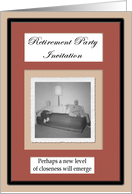 Retirement Party Invitation card