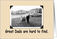 One Great Dad card