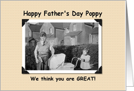 Poppy Grandpa Father’s Day card