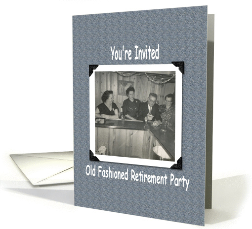 Retirement Party for Oldies card (204786)