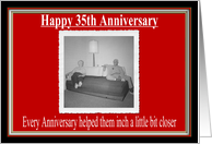 Wedding Anniversary 35 Years card