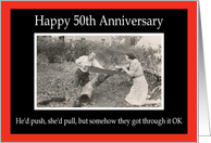 50th Anniversary card