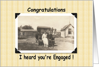 Congratulations Engaged card