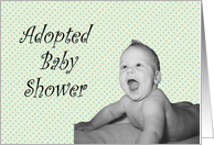 Adoption Shower card