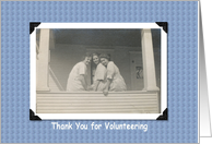 Volunteering Thank You card