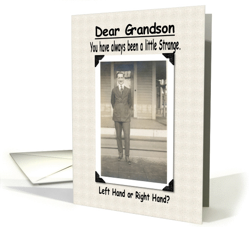 Birthday - Grandson card (210995)
