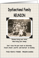 Dysfunctional Family Reunion card