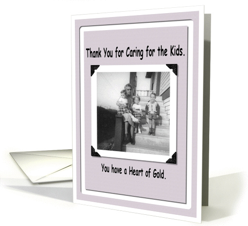 Thank You For Caring card (219845)
