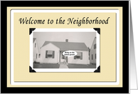 Welcome to the Neighborhood card